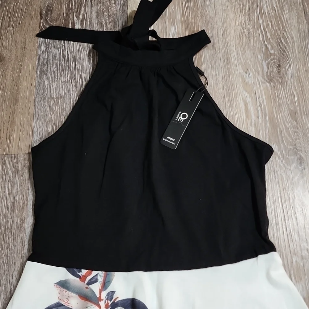 💛 Ouges medi dress size S  cotton  and spandex - Picture 3 of 9